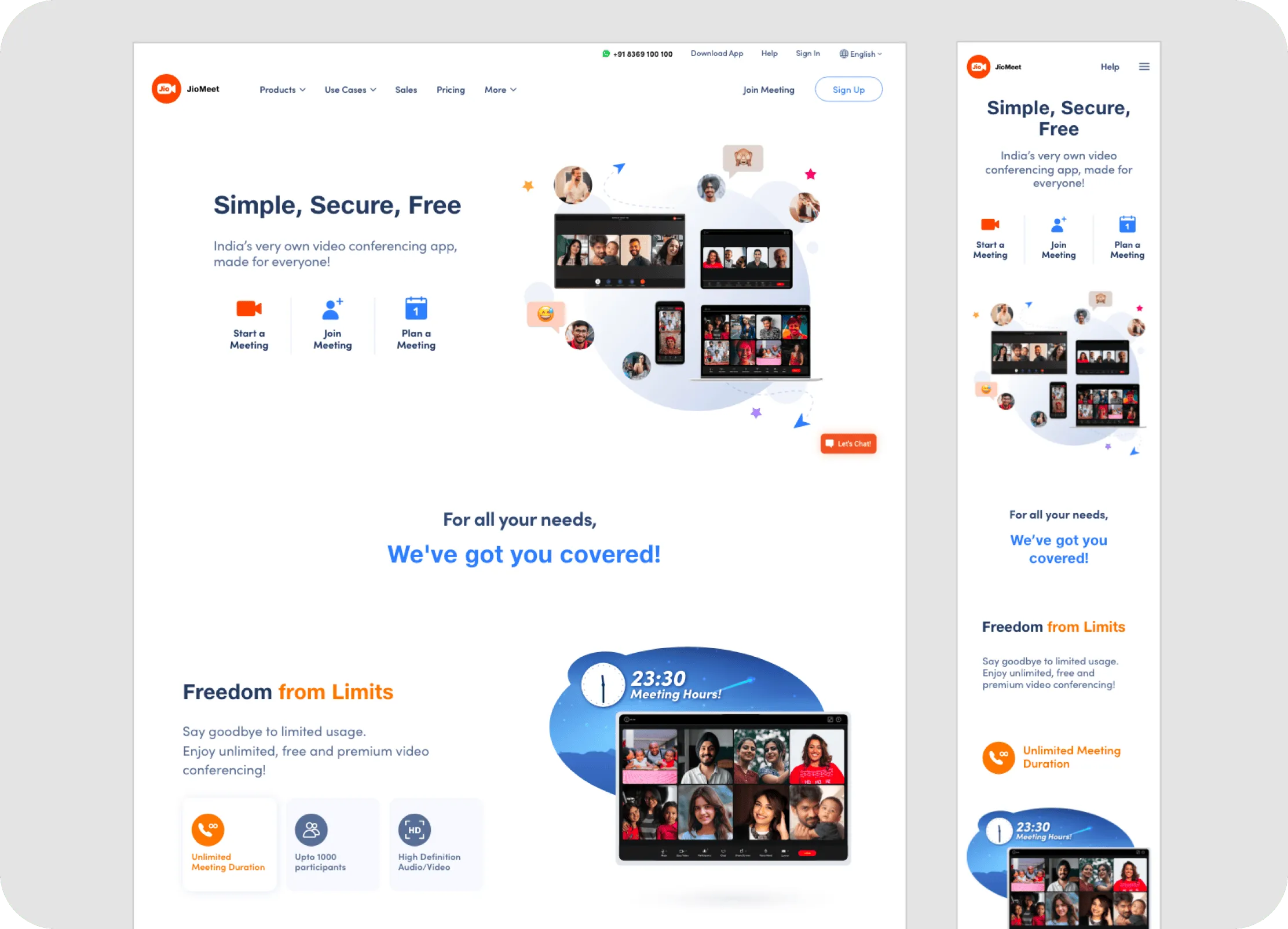 home page